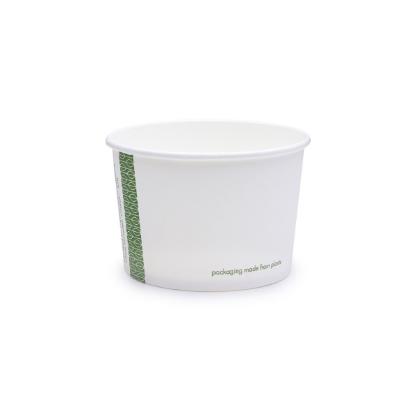 Vegware VHD-32 32oz PLA Hinged Deli Container (Case of 200)