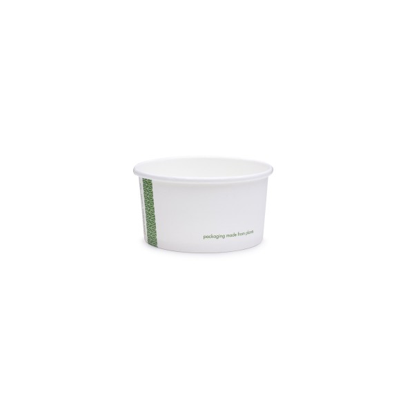 Vegware VHD-12 12oz PLA Hinged Deli Container (Case of 300)