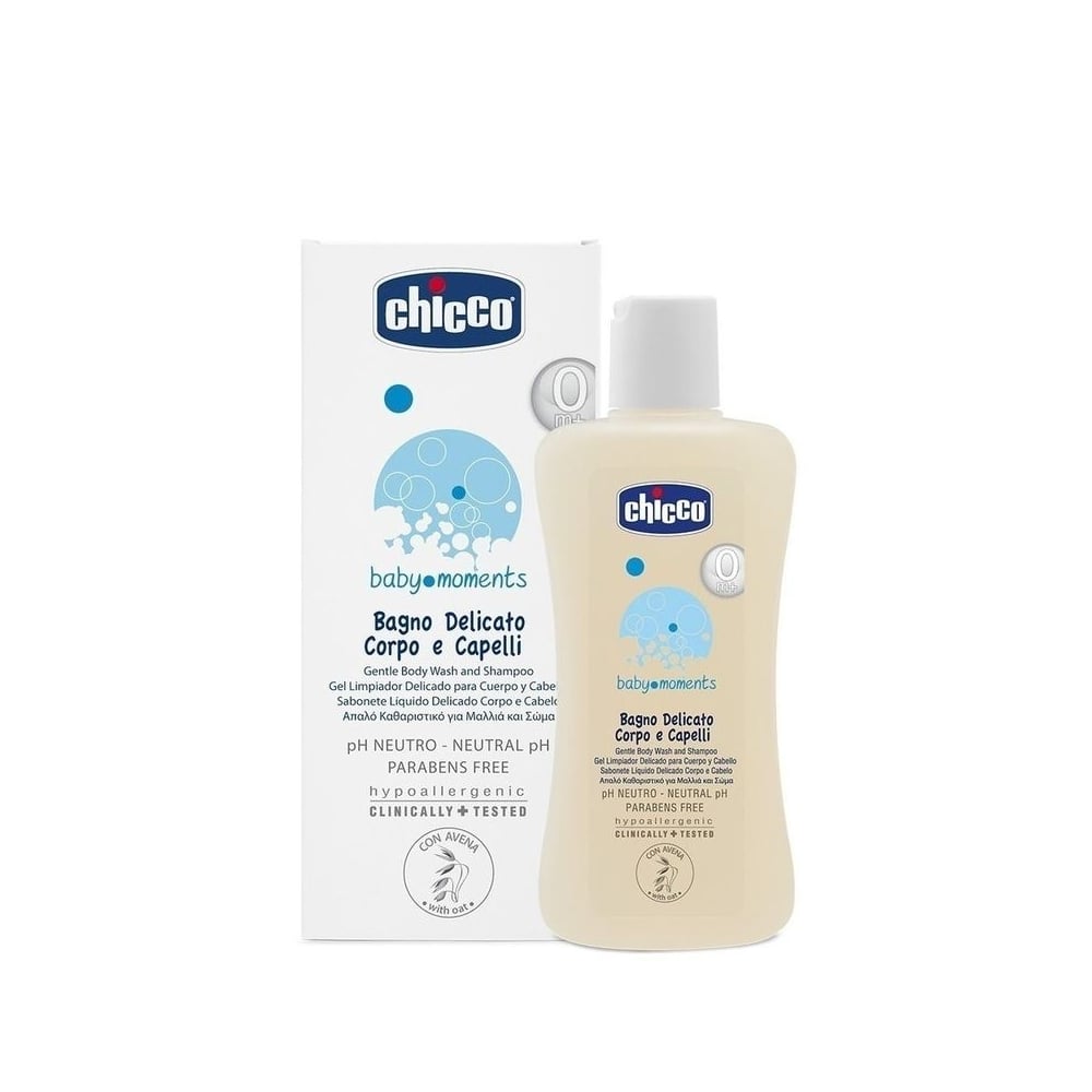 Chicco gentle body hot sale wash and shampoo